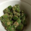 みかboo's cooksnap of when they made オクラの胡麻和え.