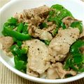 mariko1713's cooksnap of when they made 豚こまとピーマンのシンプル炒め.