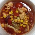 ふさふさ猫's cooksnap of when they made 野菜を食べよう☆チリ~トマトスープ♡.