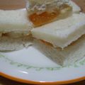 ぶみか's cooksnap of when they made バナナのデザートサンド.