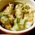 Mi7kuma's cooksnap of when they made 残り物ローストチキンとオクラの胡麻マヨ.