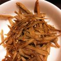 にゃん３９'s cooksnap of when they made 超簡単！きんぴらごぼう.