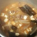 ♡nanai♡'s cooksnap of when they made ごちそう♪おばあちゃんの牛たら味噌汁.