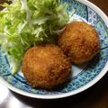 yumekomama's cooksnap of when they made たまごとじゃがいものクリームコロッケ.