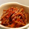 三段目's cooksnap of when they made きんぴらごぼう.