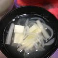 紅茶とチーズケーキ's cooksnap of when they made セロリと豆腐の中華スープ☆.