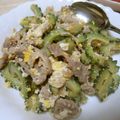 ttt1974's cooksnap of when they made シンプルで簡単！ゴーヤチャンプル.