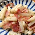 ケイチョス's cooksnap of when they made 大根とベーコンのごま油炒め.