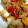 ぽち♡ぱな's cooksnap of when they made ☆簡単☆厚揚げの焼き肉たれ炒め☆.
