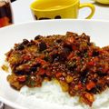 hiyochqn's cooksnap of when they made 茹で卵が嬉しい♪ドライカレー★.