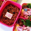 のぞぽよん♪'s cooksnap of when they made ＮＨＫキャラ＊ドーモくんのキャラ弁.