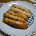 タイミー2611's cooksnap of when they made エビ詰めちくわ揚げ♪.