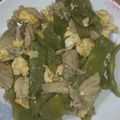 ちぇるしぃ。's cooksnap of when they made モロッコいんげんと卵の醤油炒め.