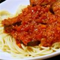 ♪ぺんぎん♪'s cooksnap of when they made 簡単♪ナス入りミートソース.