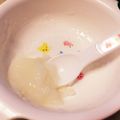 ゆかぽっくる's cooksnap of when they made 離乳食初期☆カンタン10倍粥.