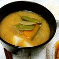 akilondon's cooksnap of when they made 南瓜とモロッコインゲンのお味噌汁♪.