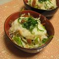 時花菜's cooksnap of when they made お好み焼き屋のサラダ.