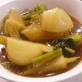 くまんぼう's cooksnap of when they made ☆かぶのｶﾚｰ煮☆.