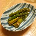 時花菜's cooksnap of when they made 漬けるだけ〜☆アスパラの醤油麹漬け.