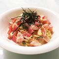 あかねぷりん's cooksnap of when they made トマトと明太子の冷製マヨパスタ♪♪.