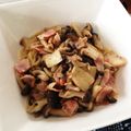 なつ_haru's cooksnap of when they made ピリリと★きのこの柚子胡椒パスタ.