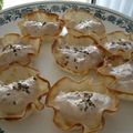 manakao's cooksnap of when they made 餃子の皮と水切りヨーグルトのカナッペ.