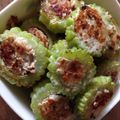 XXR's cooksnap of when they made 簡単！子供ぱくぱく♪ゴーヤの肉詰め.