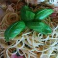 yotms's cooksnap of when they made バジルのパスタ.