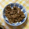 かふぇmomo's cooksnap of when they made お弁当に☆牛肉のしぐれ煮風.