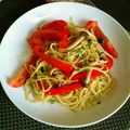 クッキン小太郎's cooksnap of when they made セロリの葉でジェノベーゼ風ソース.