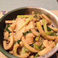 POMAI K's cooksnap of when they made 筍とネギの甘辛味噌炒め.
