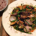 Megみんみん★彡's cooksnap of when they made アサリとニラの卵とじ.