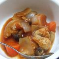 apricot824's cooksnap of when they made 鶏肉ときのこのトマトジュース煮.