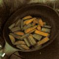 ☆DEKO's cooksnap of when they made さつま揚げとふきの煮物～母の味.