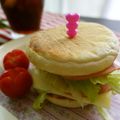 さとこぱんたーに's cooksnap of when they made ベーコン＆ハムマフィン.