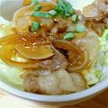 あんアキ's cooksnap of when they made お助け★豚丼!!.