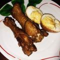 sumilky's cooksnap of when they made 手羽元とゆで卵のさっぱり煮.