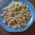 mirukurumi's cooksnap of when they made 昆布茶で☆チャーハン.