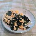 オレンジリング's cooksnap of when they made 大好きな母の味☆わかめの甘い卵とじ.