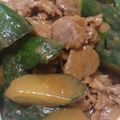 teto_rion's cooksnap of when they made 胡瓜の生姜味噌炒め.