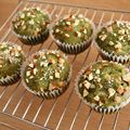 かりんとっ's cooksnap of when they made 抹茶とホワイトチョコのホシノマフィン.