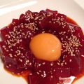 うちは一族's cooksnap of when they made 簡単！まぐろユッケ.