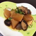にゃっぴ〜's cooksnap of when they made 豚肉でこってり♪大根☆蒟蒻.