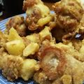 yumiia's cooksnap of when they made 豚肉とじゃがいもの唐揚げ.
