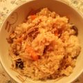 ハルとサスケ's cooksnap of when they made 干した茸で炊き込みご飯.