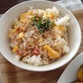 もんちゅぅ's cooksnap of when they made 冷めても美味しい梅チャーハン(^^).