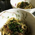 malleema's cooksnap of when they made さんま蒲焼き缶詰で簡単パスタ.