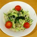 ♡ぴよこ♡'s cooksnap of when they made もやしとキュウリとワカメのナムル.