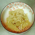 ねーちぁん's cooksnap of when they made 大根と豚挽き肉の炒め煮♪～あんかけ風～.