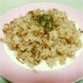 まおまど's cooksnap of when they made シチューに♪舞茸のバター醤油ライス.